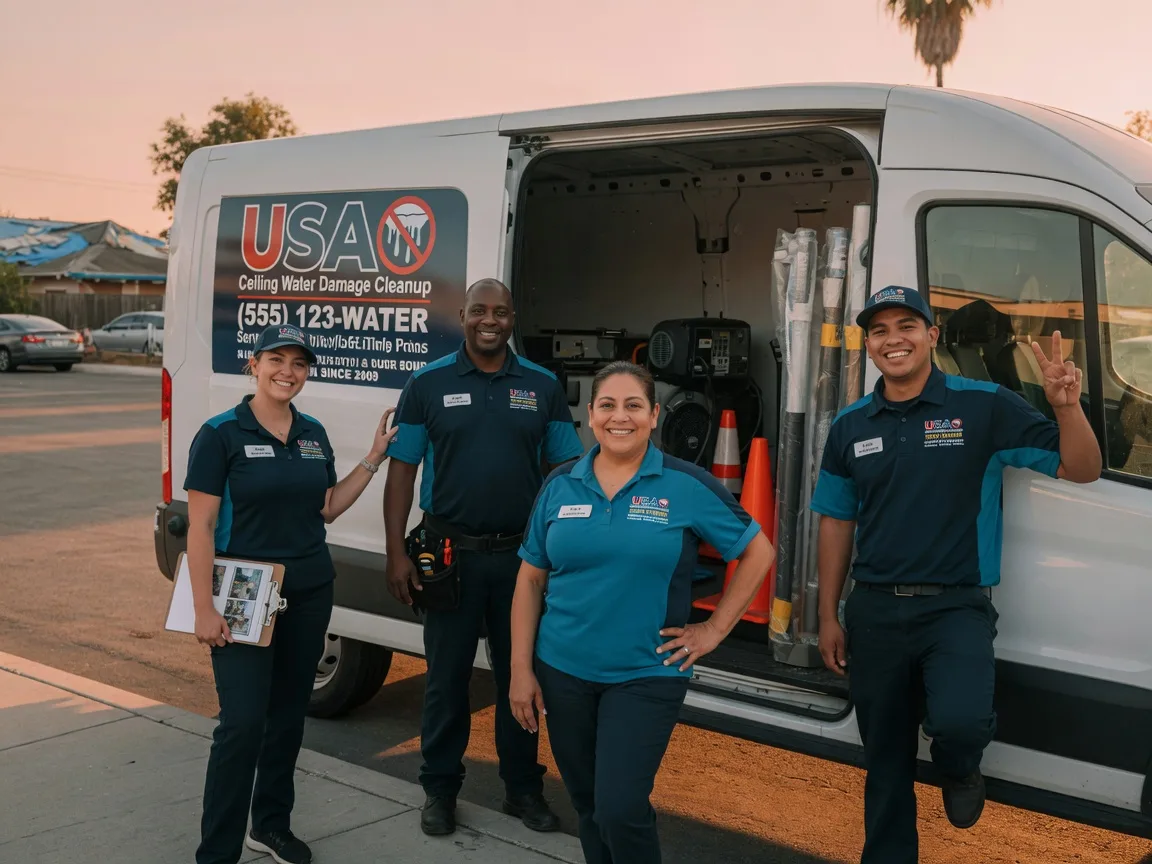 Ceiling Water Damage Restoration company in Hestand, KY